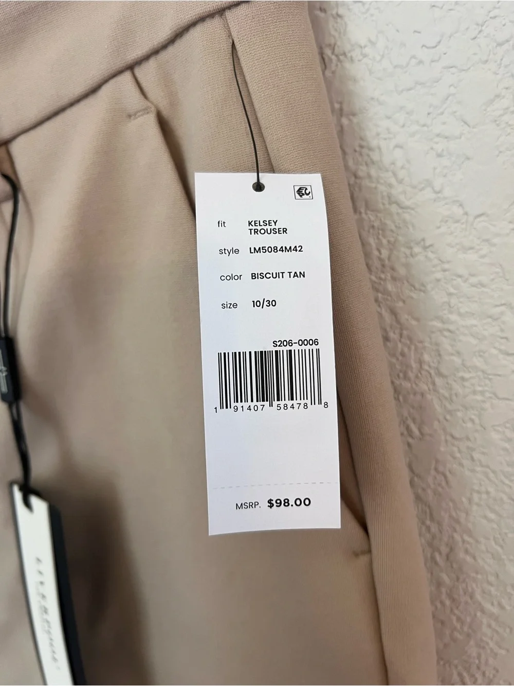 Liverpool Women's Tan Straight-Leg Dress Pants